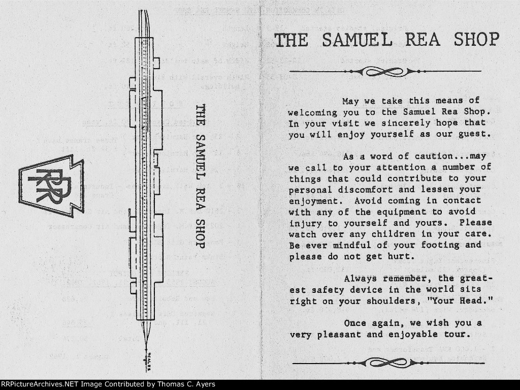 PRR, SRS Statistical Data, Side One, 1961